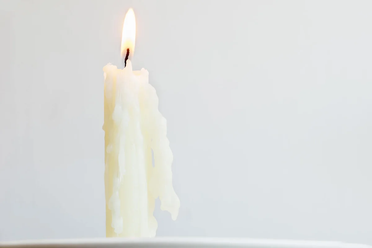 White candle