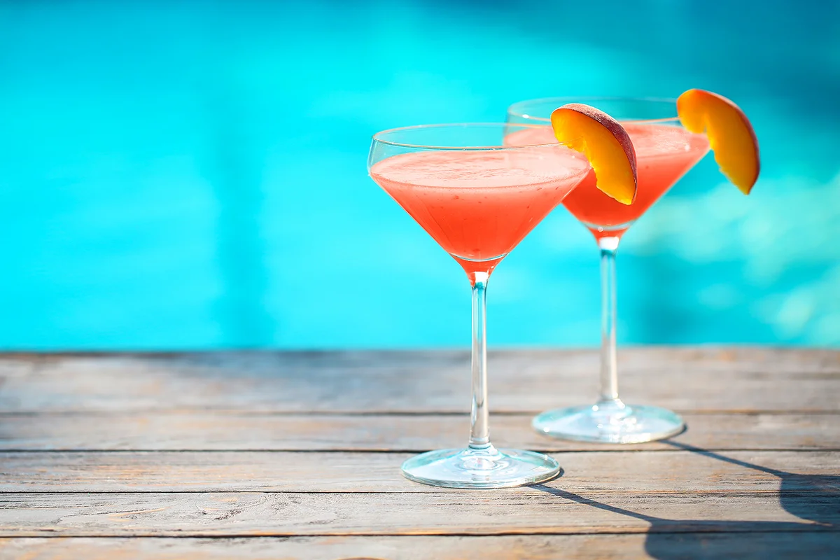 Peach Cosmopolitan