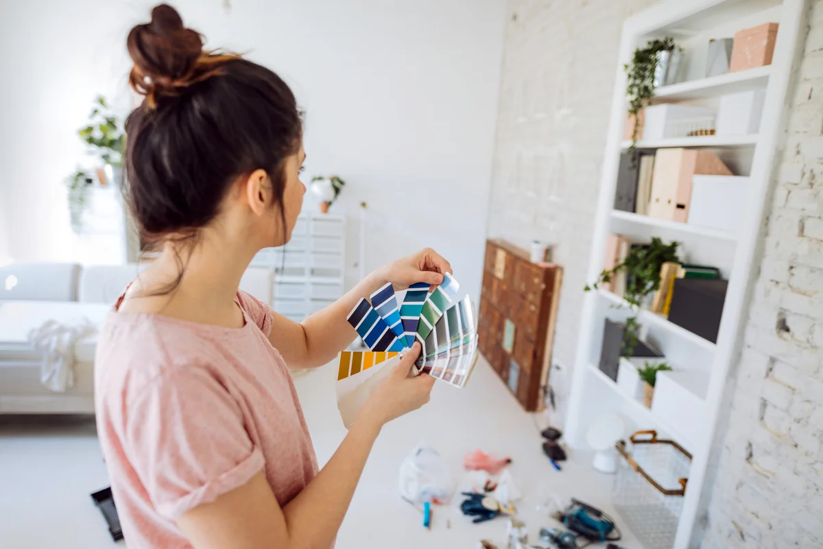 Choosing the right color for the wall