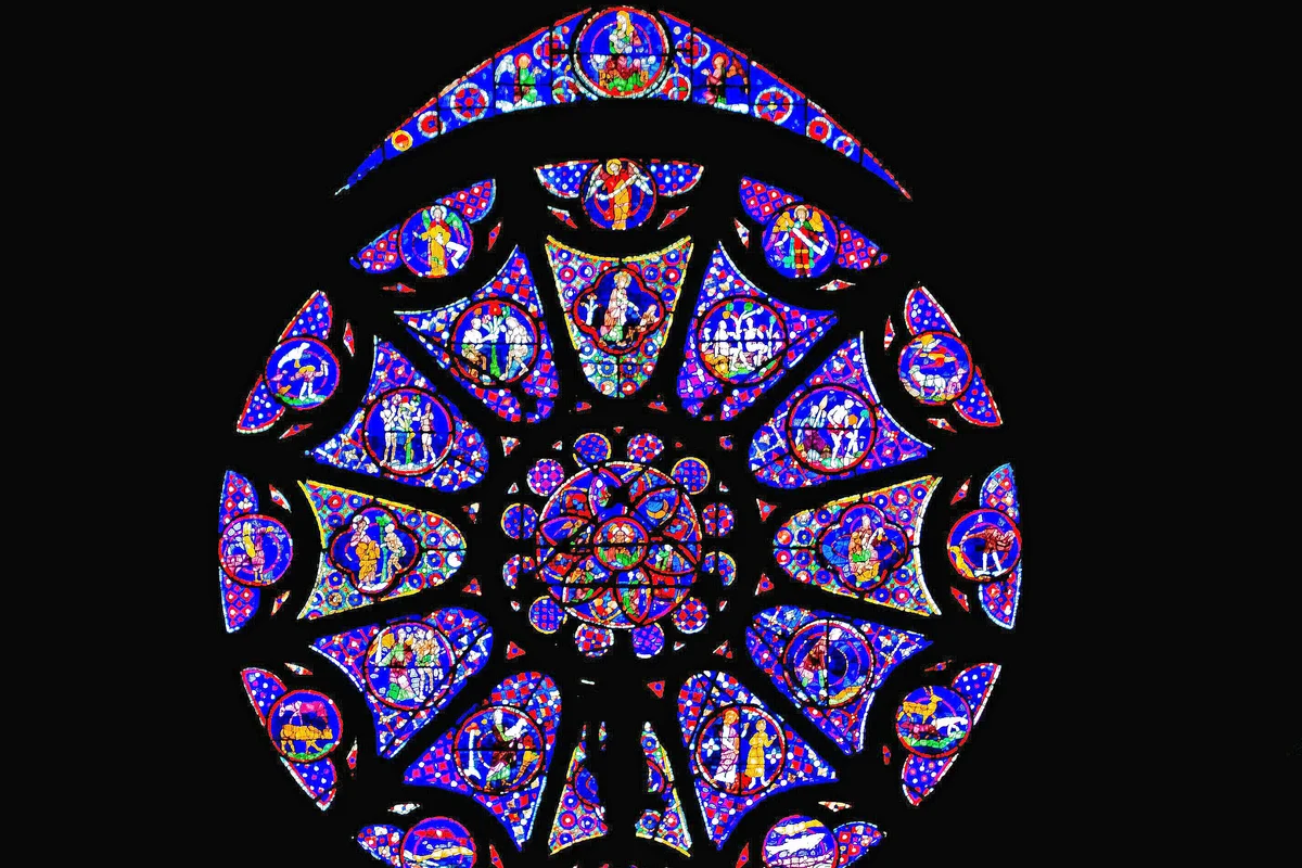 Gothic Stained Glass Windows