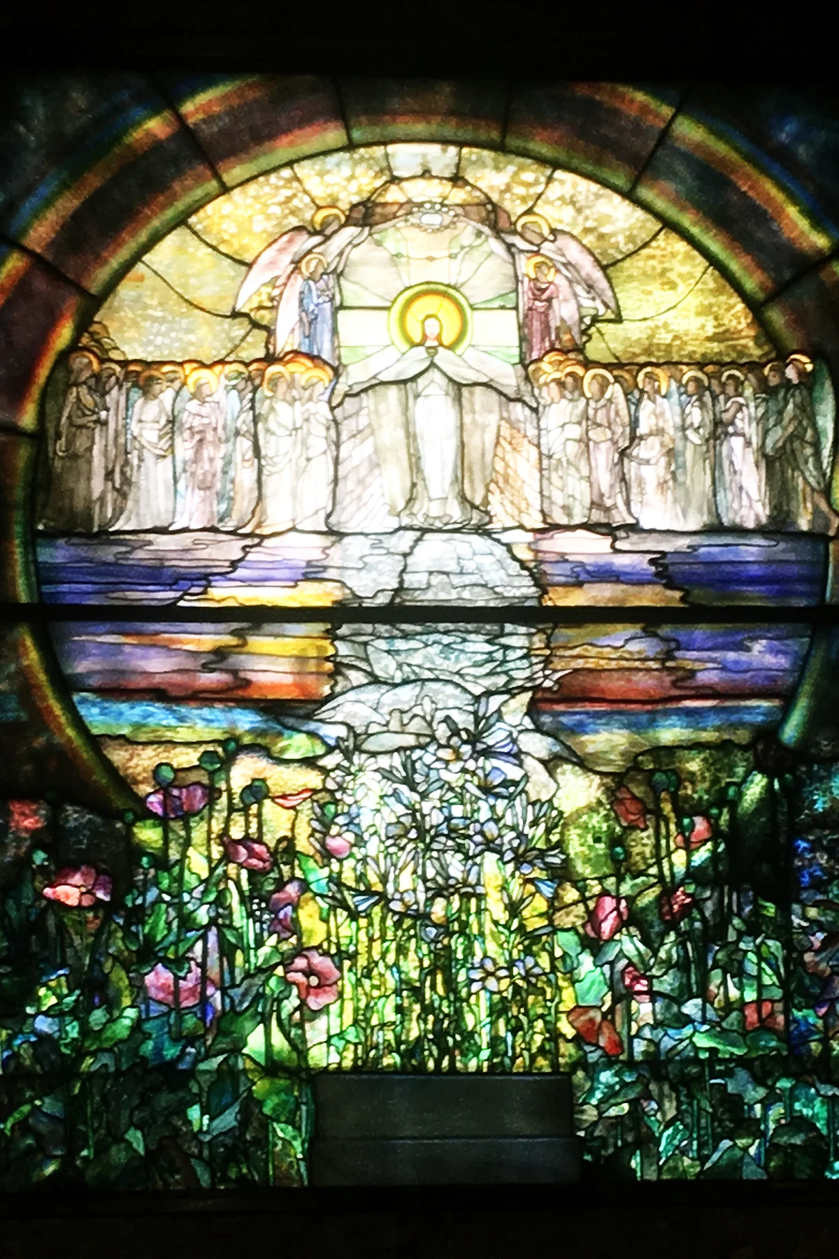 Wade Chapel stained glass window