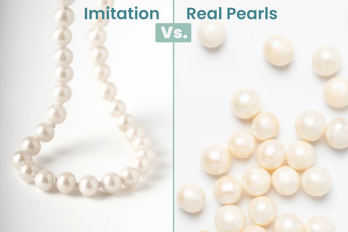 Imitation Pearls vs. Real Pearls