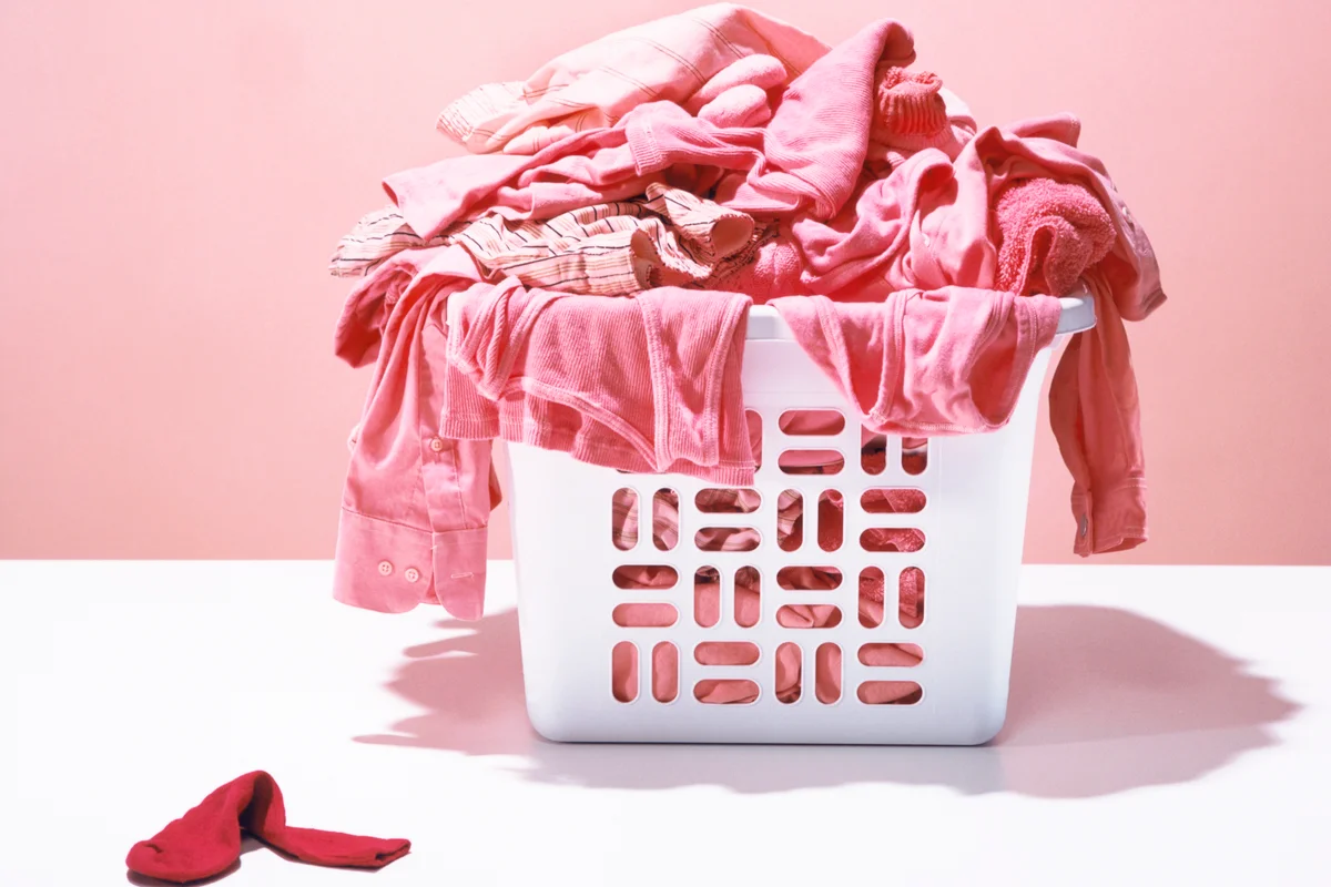 Laundry Turned Pink