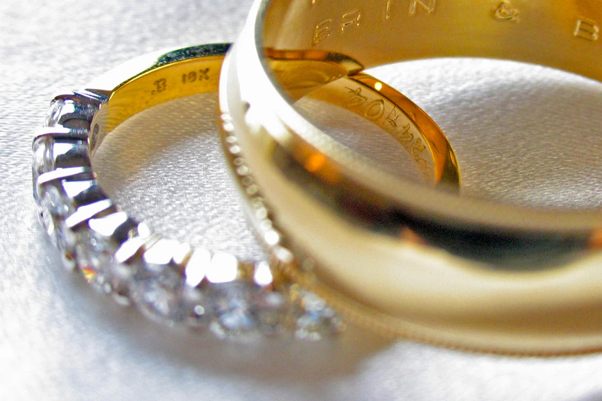 Wedding Rings with Engraving