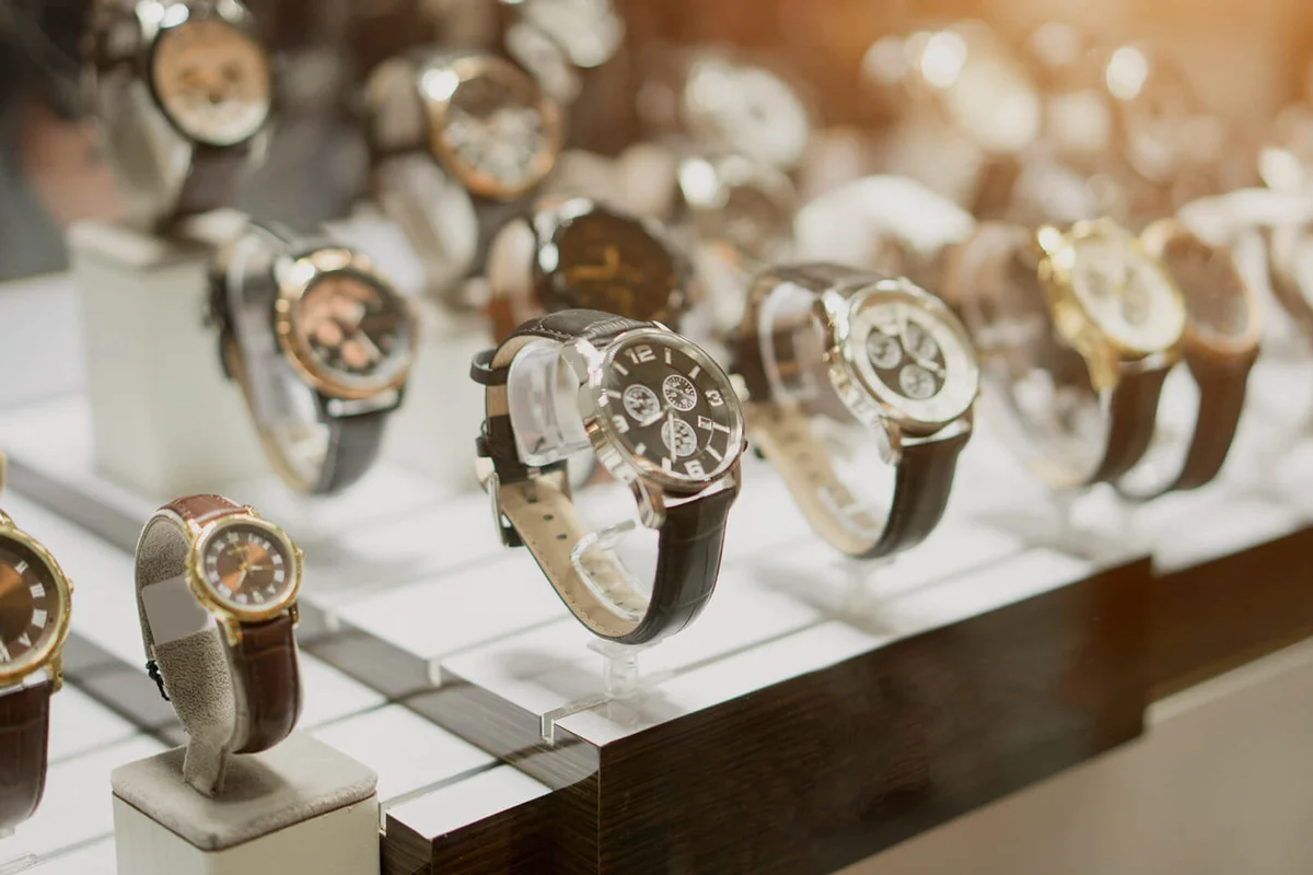 Luxury Watches at showcase