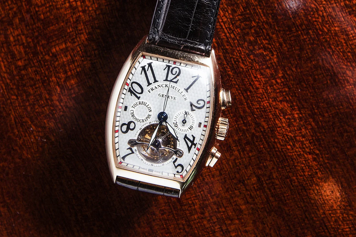 A Franck Muller watch from Song Hoi-see's collection | Getty Editorial Use