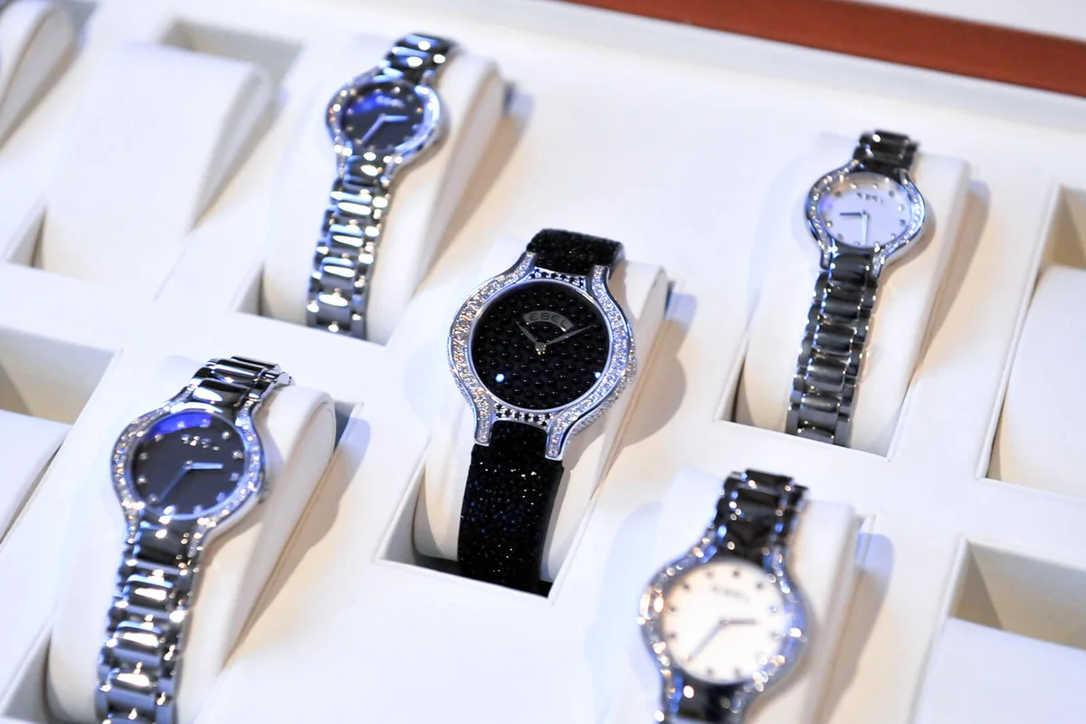 A general view of Ebel watches at the Kara Ross NY Oscar Collection Cocktail Party | Getty Editorial Use