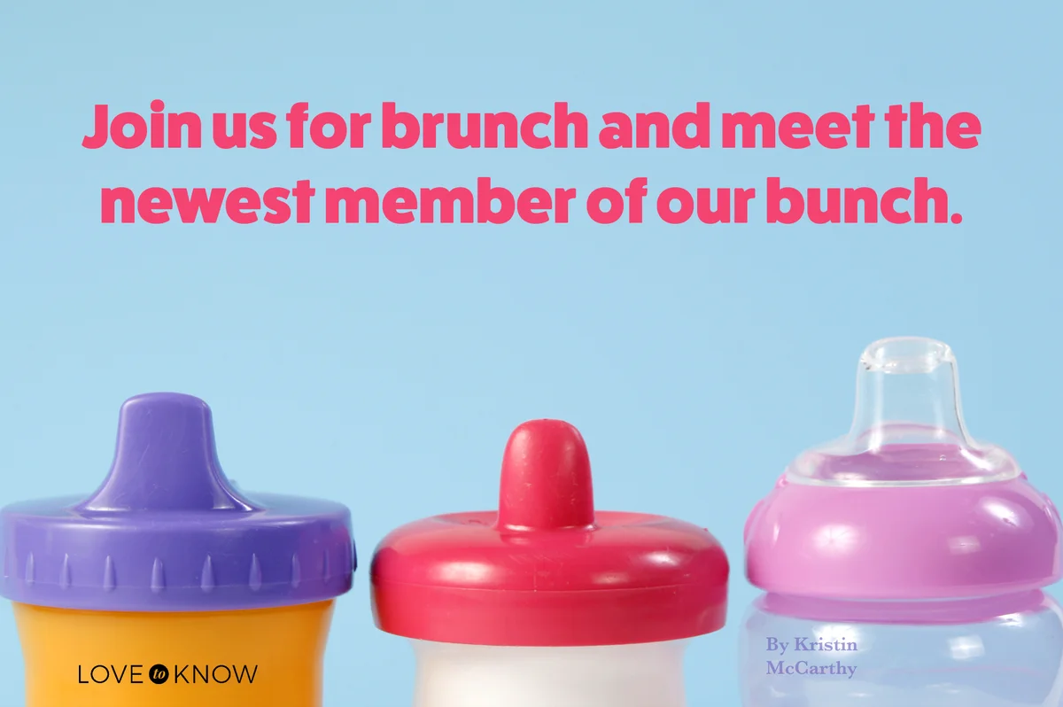 Colourful Sippy Cups in Blue Background
