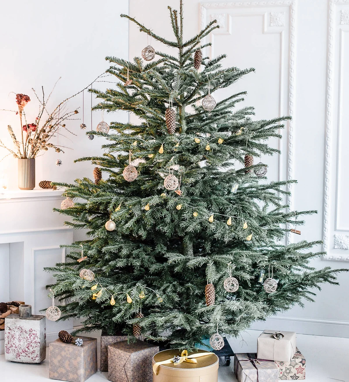 Decorated Christmas tree