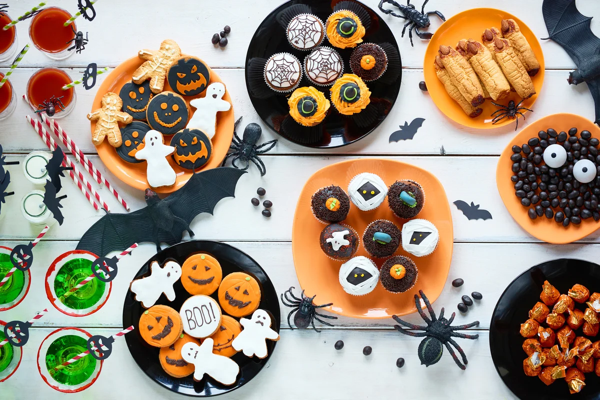 Halloween candy bar