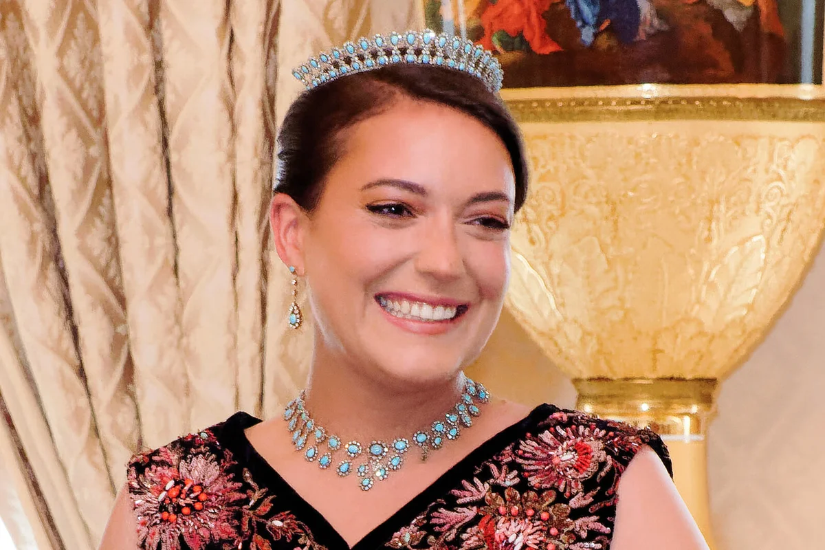 Princess Alexandra of Luxembourg during the reception at the Grand Ducal Palace | Getty Editorial Use