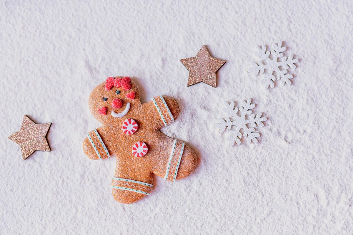 Gingerbread Man Cookie