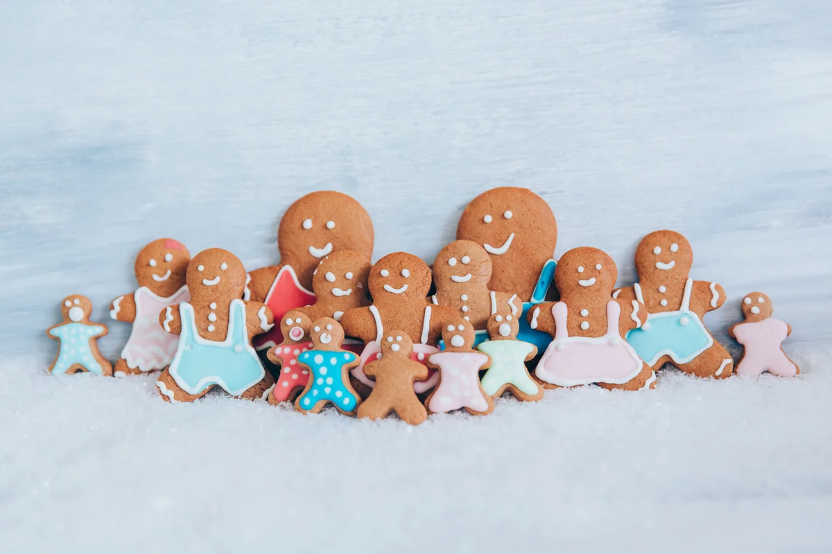 Gingerbread family