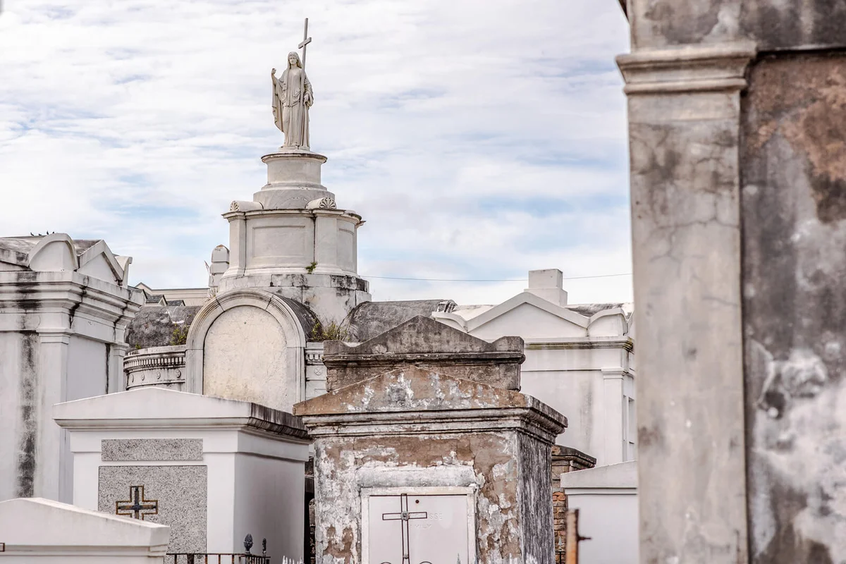 St. Louis Cemetery in French Quarter New Orleans