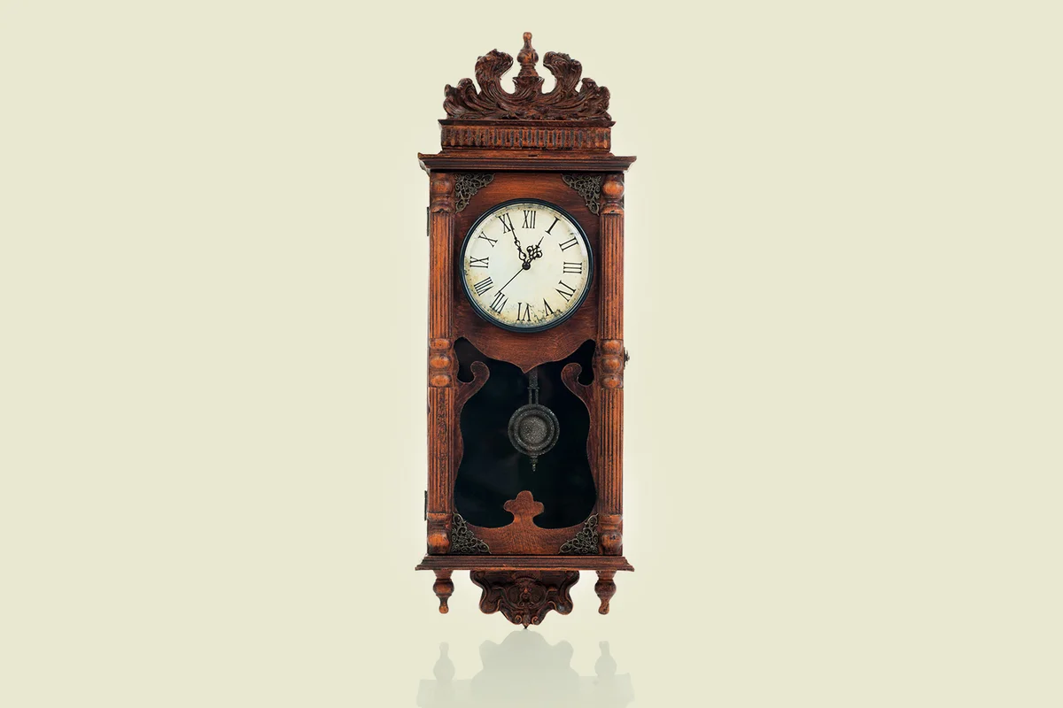 Antique wall clock