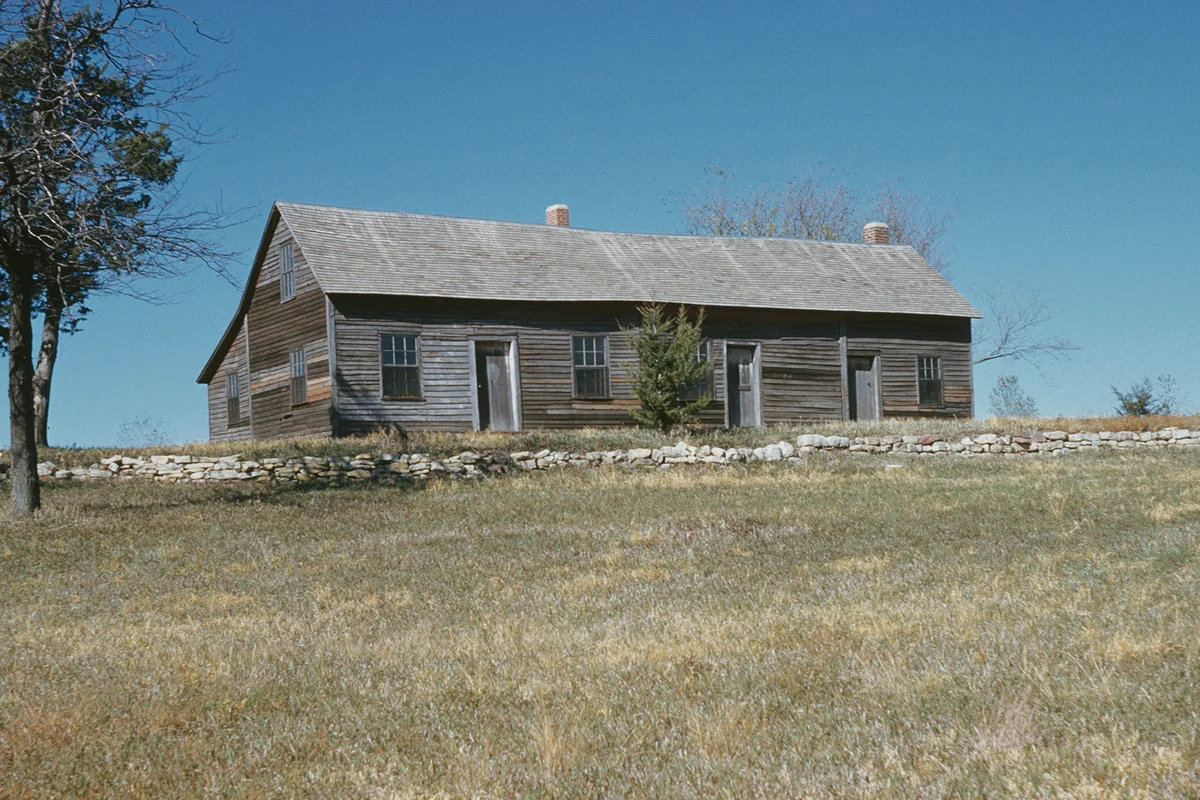 The Hollenberg Pony Express station at Hanover, Kansas