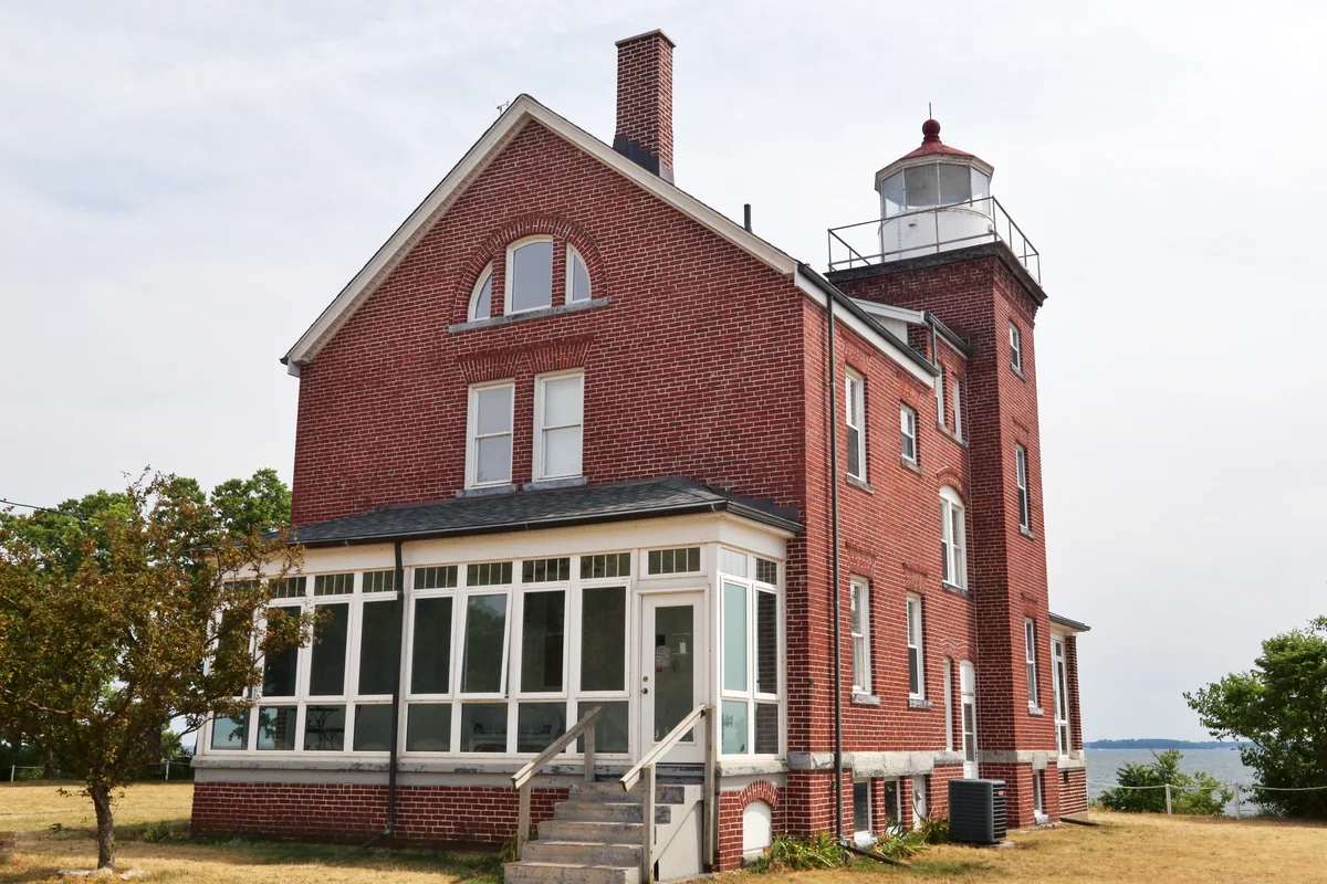 South Bass Island Lighthouse and keepers house