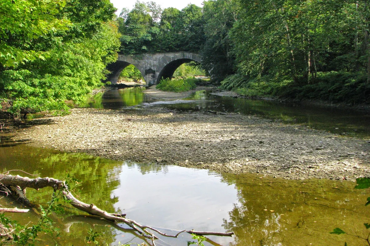 Ashtabula Train Bridge Disaster Site