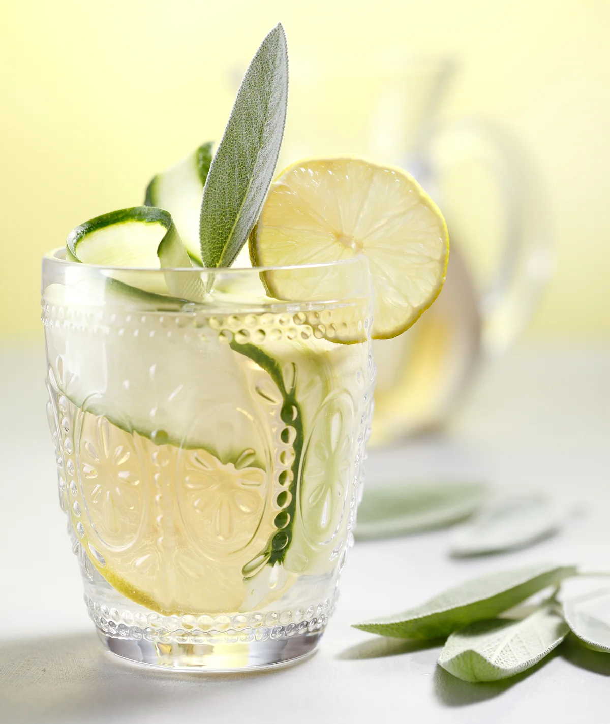 Boozy Cucumber Lemonade