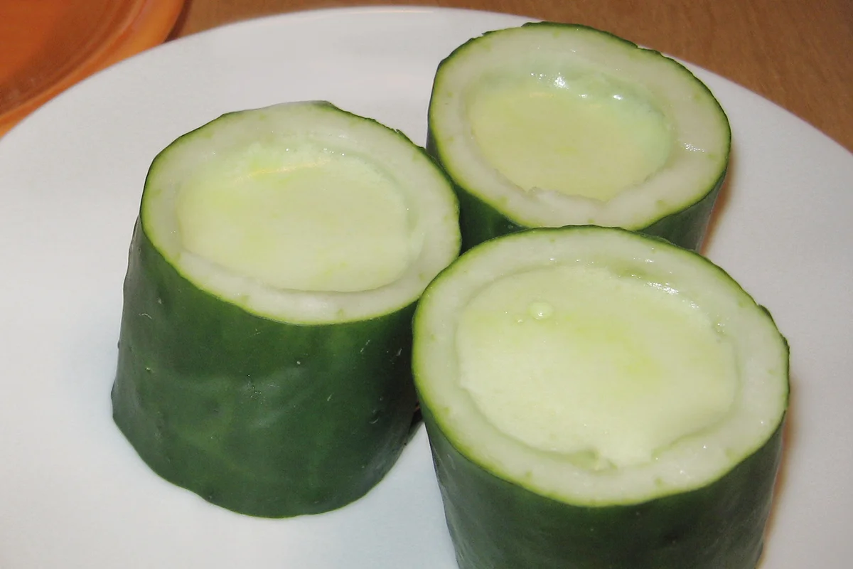Cucumber shots