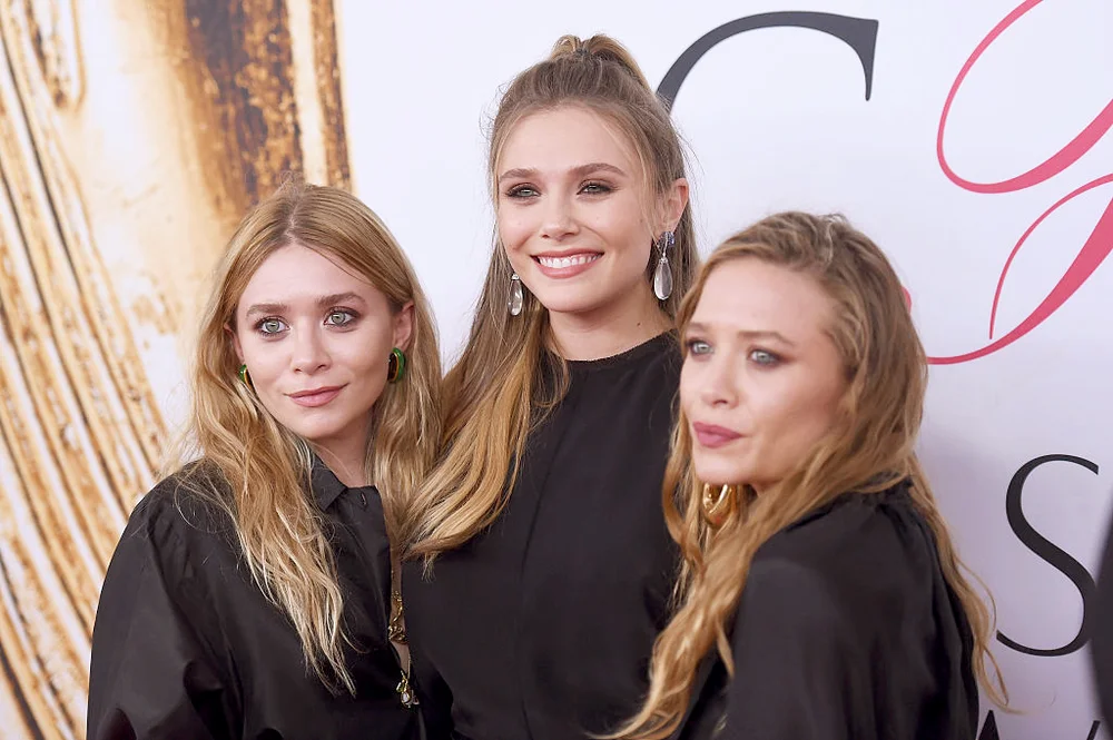 Elizabeth Olsen and Mary-Kate and Ashley Olsen attend the 2016 CFDA Fashion Awards