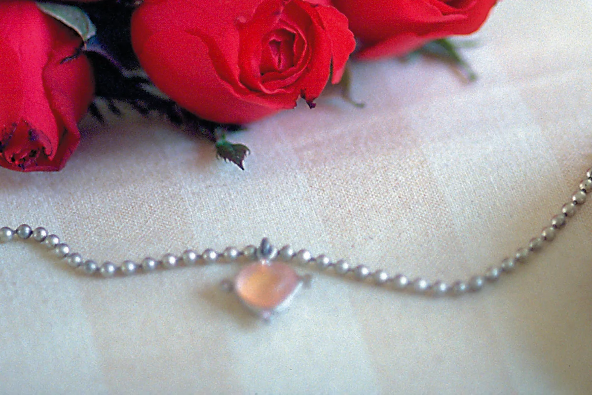 Ball chain and roses
