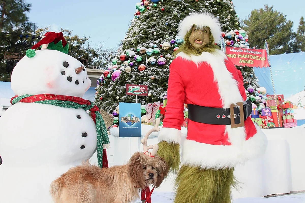 Grinch's Sidekick Rescue "Max The Dog" Honors Tippi Hedren With "Who-Manitarian" Award | Getty Editorial Use
