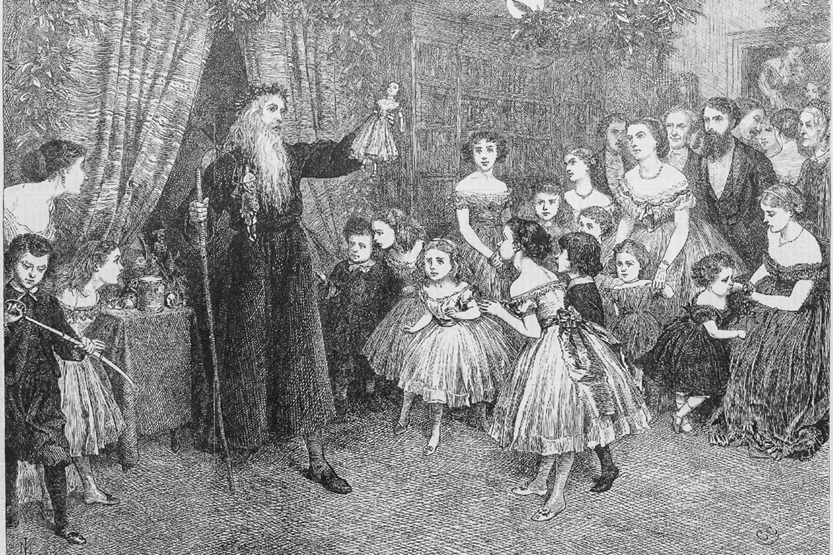 Old Father Christmas, or The Cave of Mystery, Illustrated London News 1866