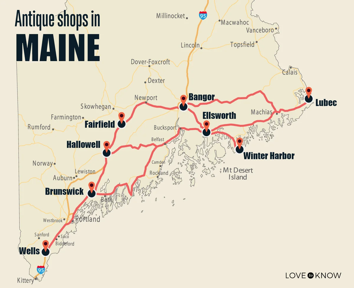 Antique Shops in Maine