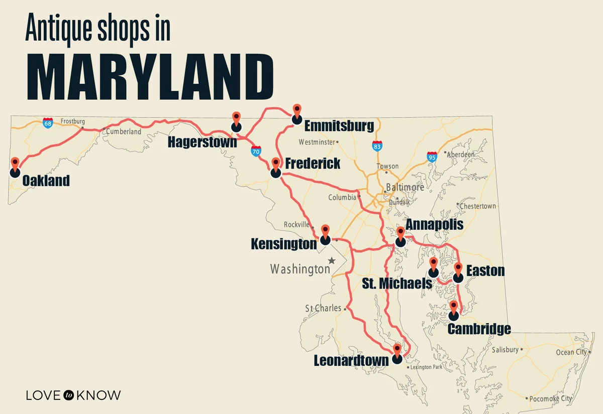 Antique Shops in Maryland