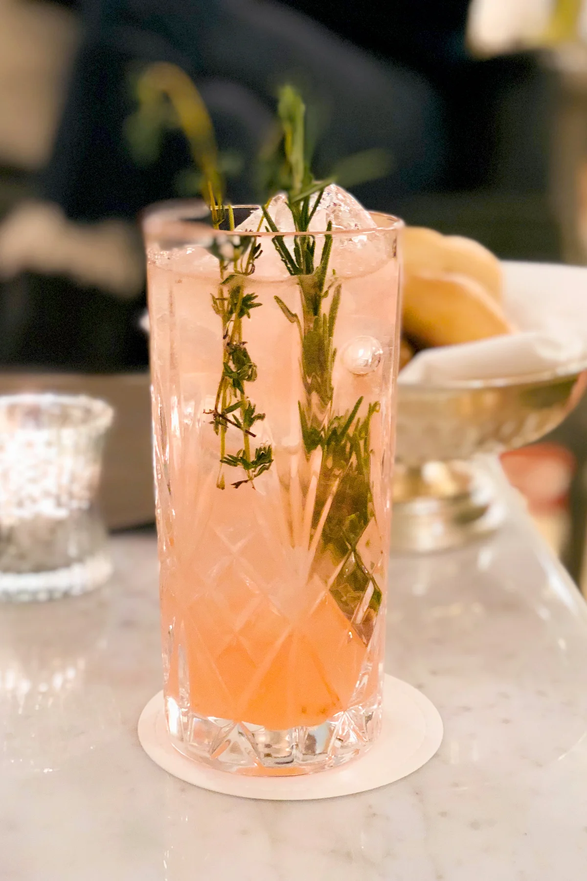 Paloma rickey cocktail