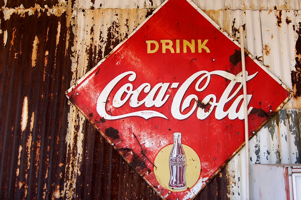 Old Coca Cola Sign