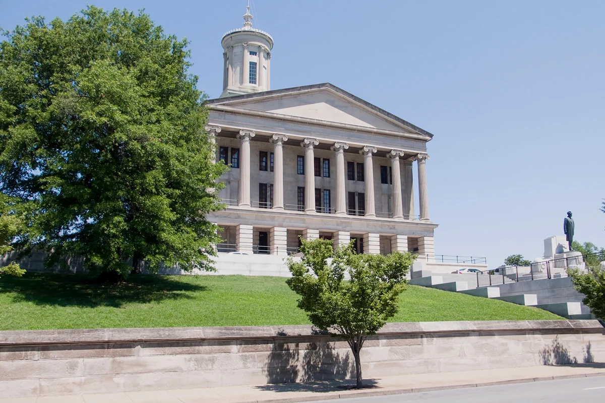 State Capitol Building Nashville Tennessee USA