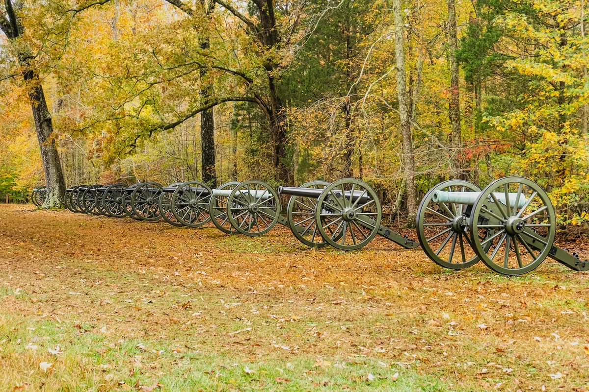 Fall colors at Shiloh Battleground – Duncan’s Field