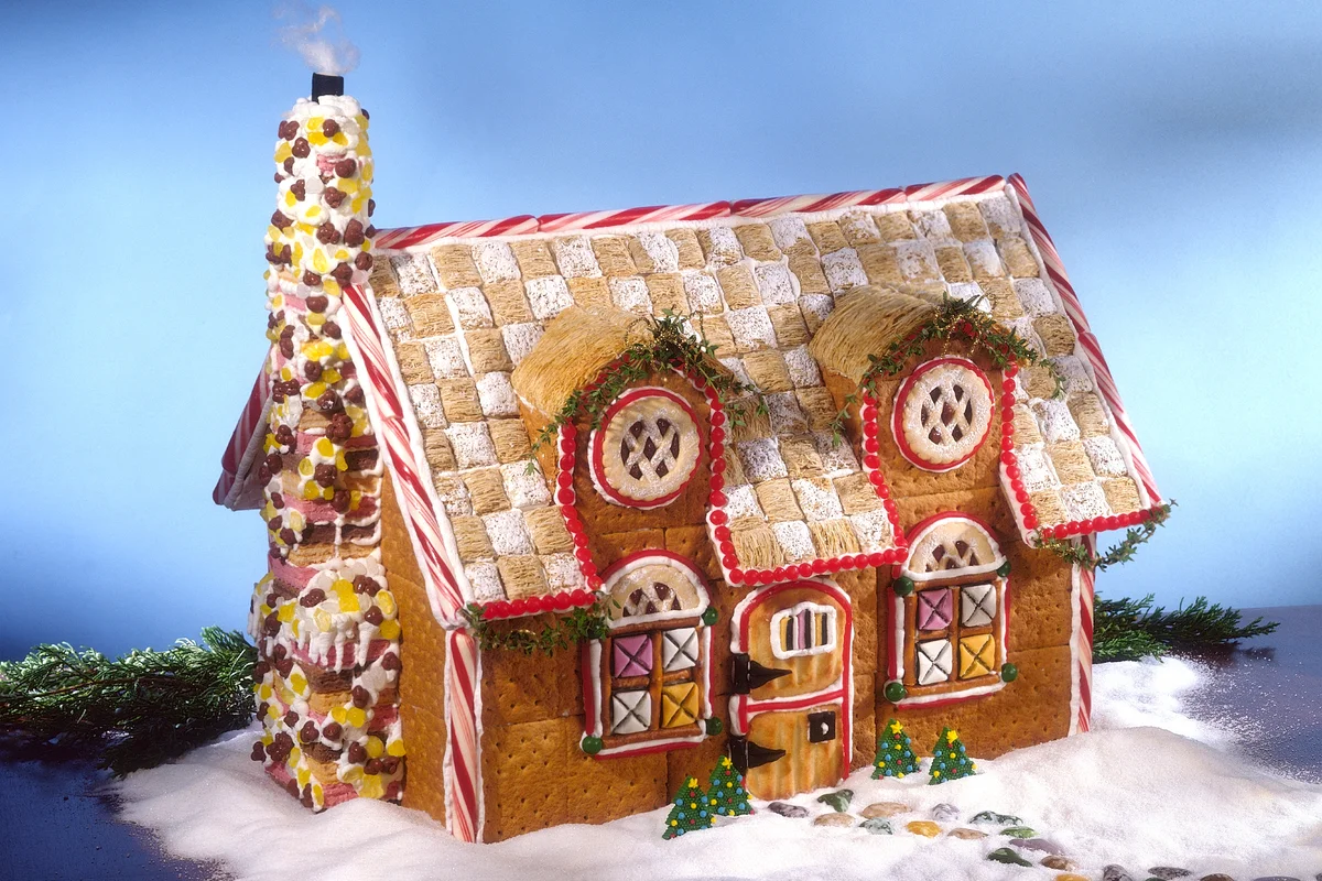 Cookie and candy house