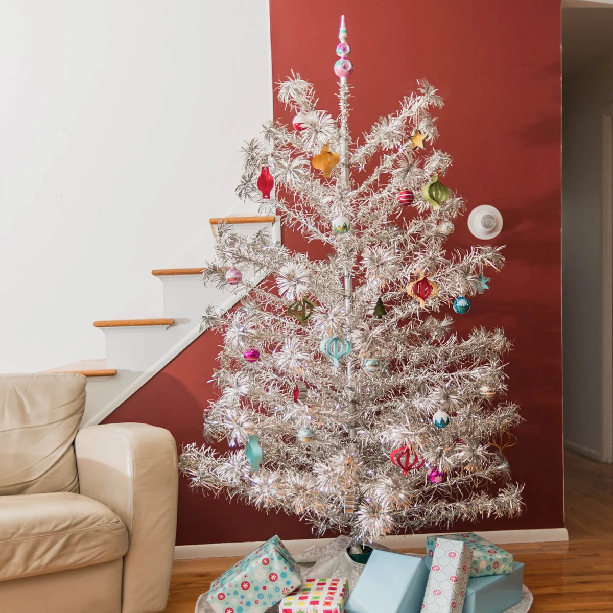 Retro Aluminum Christmas Tree
