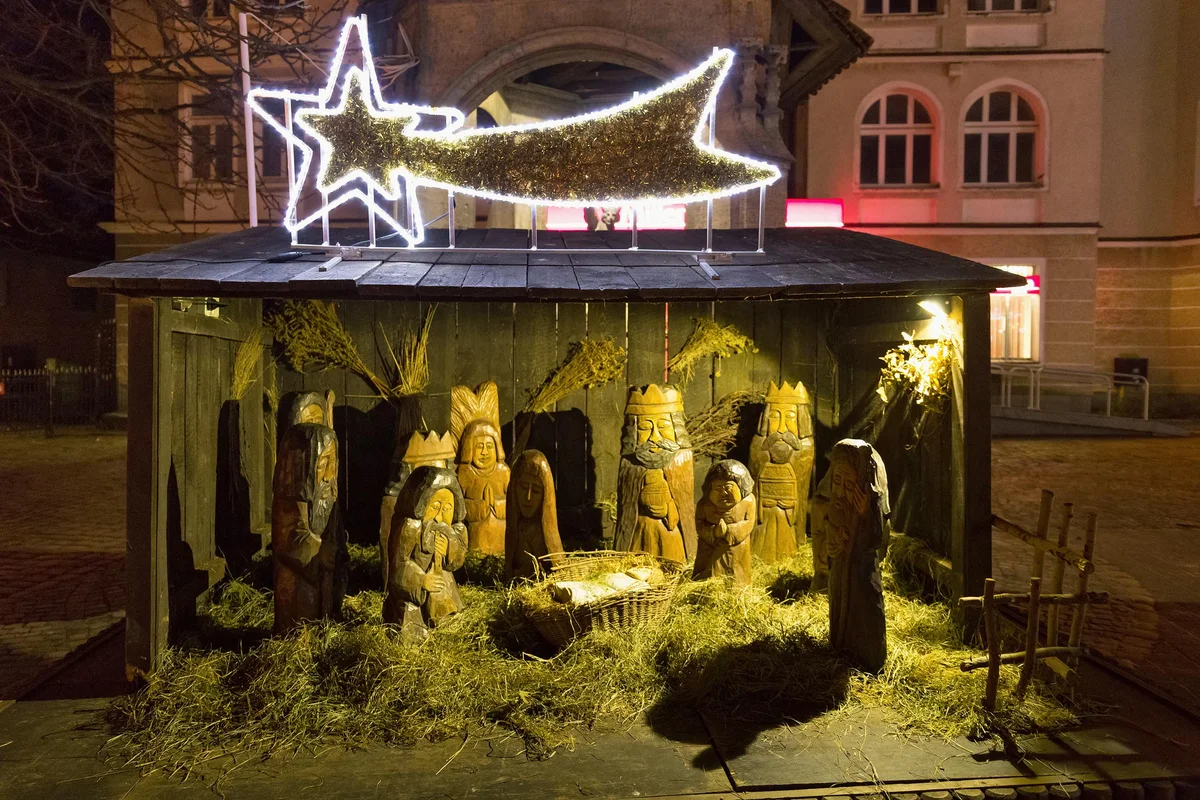 Christmas Nativity scene