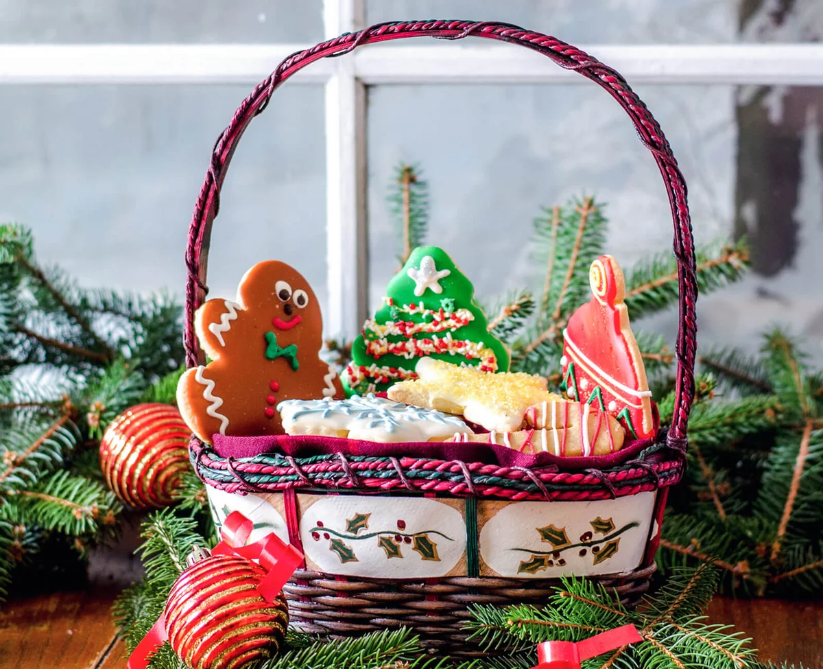 Christmas Decoration On Table