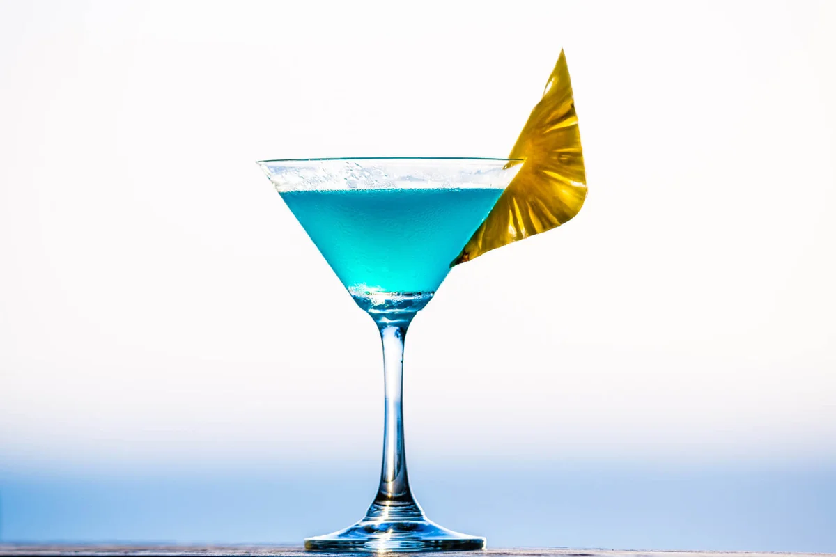 Blue Hawaii Martini