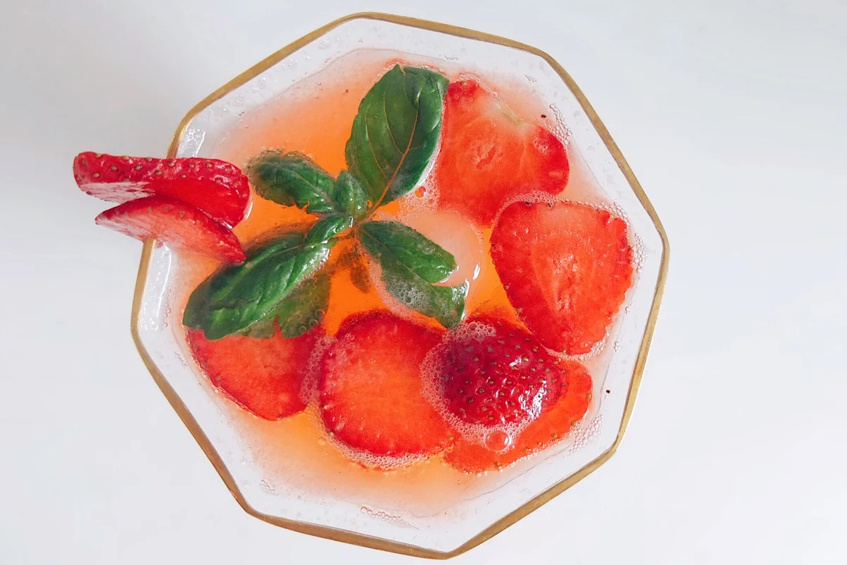 Strawberry drink