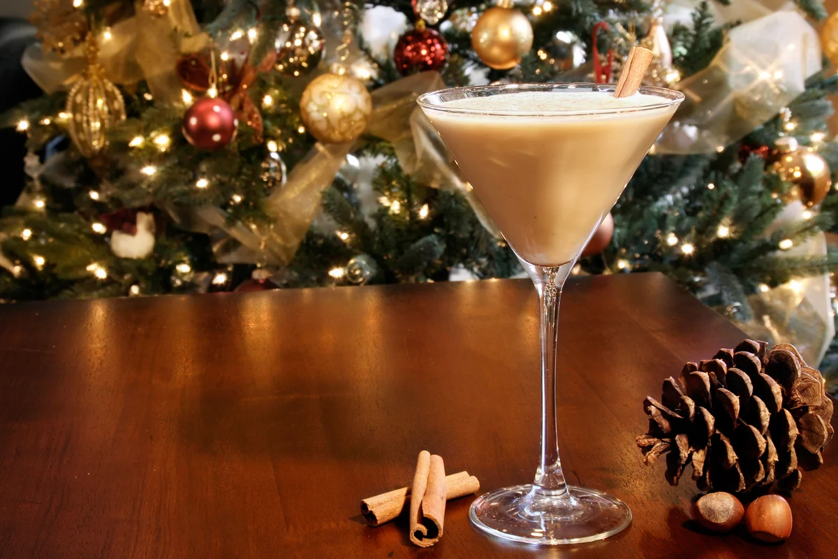 Eggnog Martini