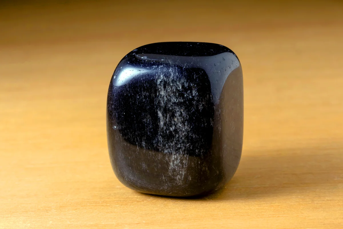 Black Onyx Polished Gemstone