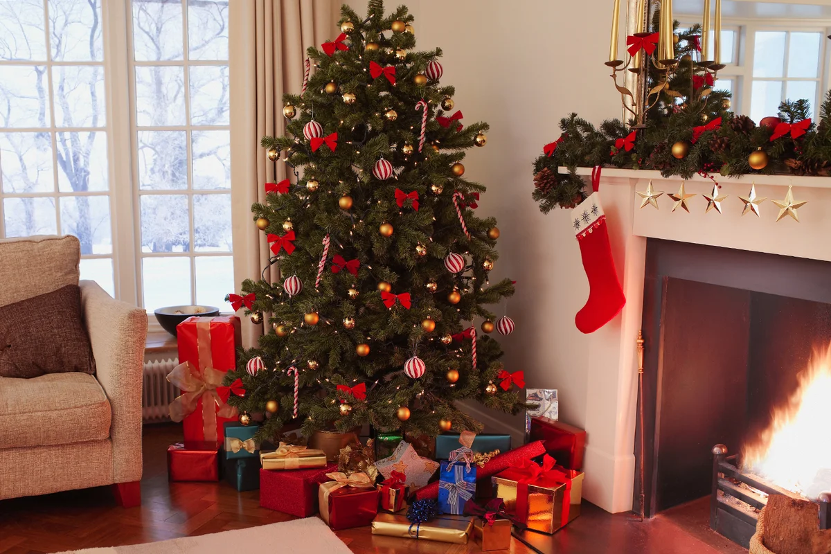 Candy Cane Christmas Tree