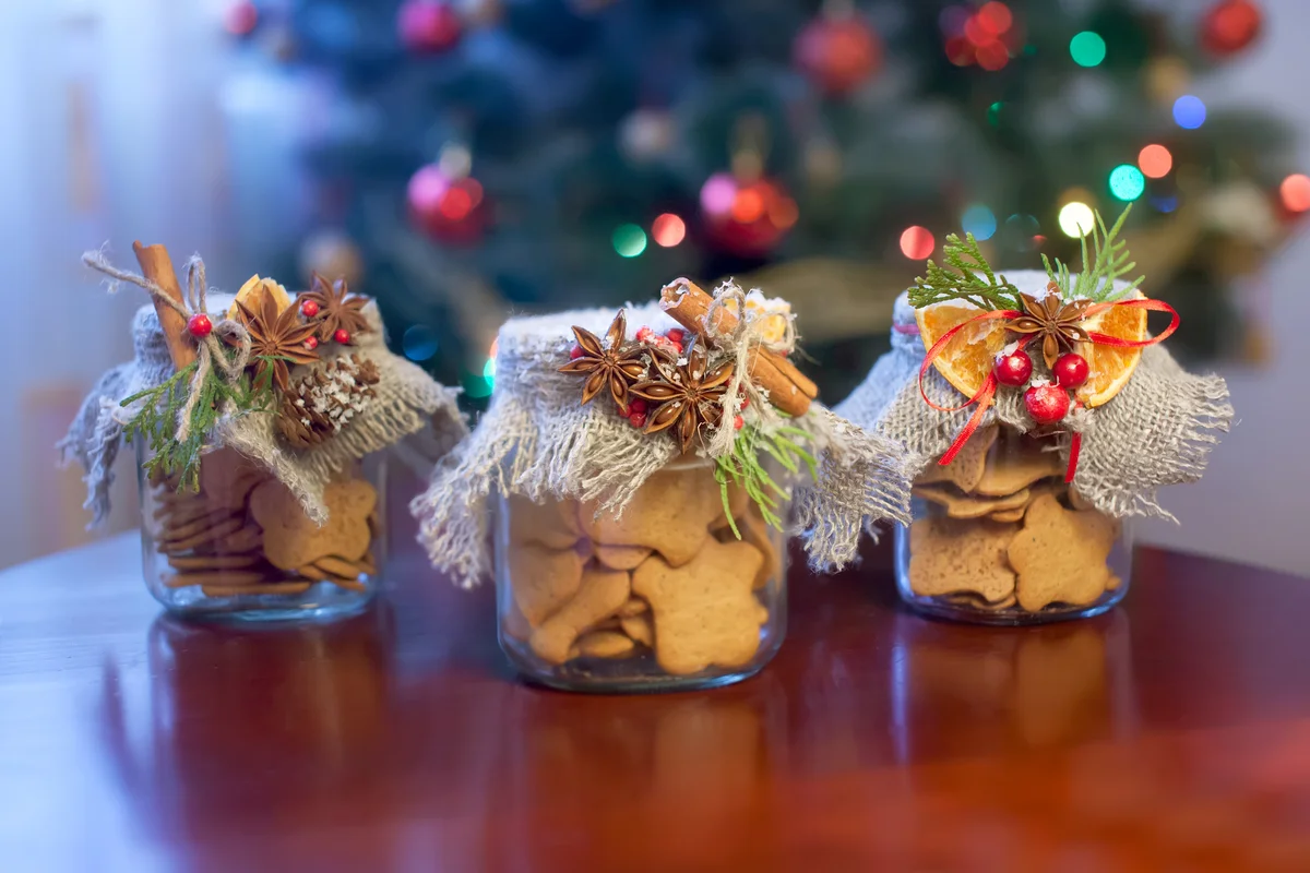 Christmas Gifts in a Jar