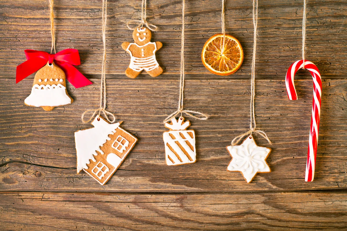 Christmas gingerbread cookies