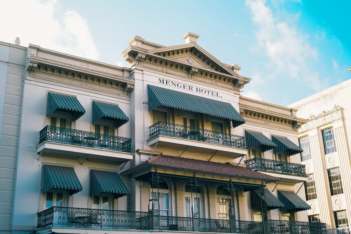 The Menger Hotel, a Famous Historical Hotel in Downtown San Antonio