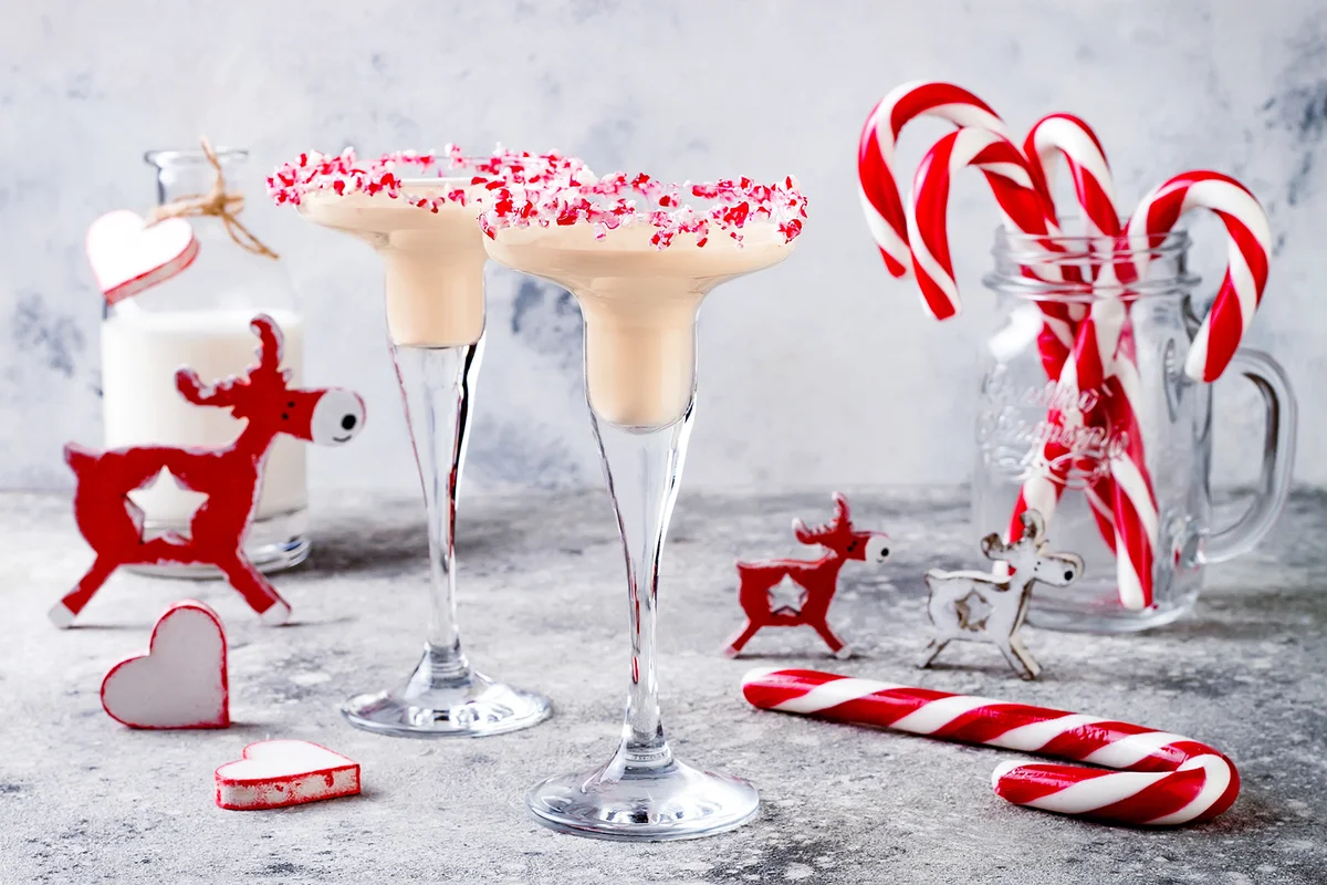 Peppermint White Russian Martini