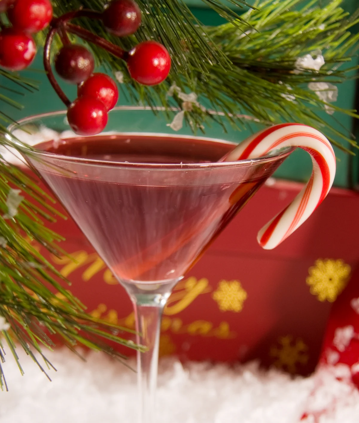 Cran-Mint Martini