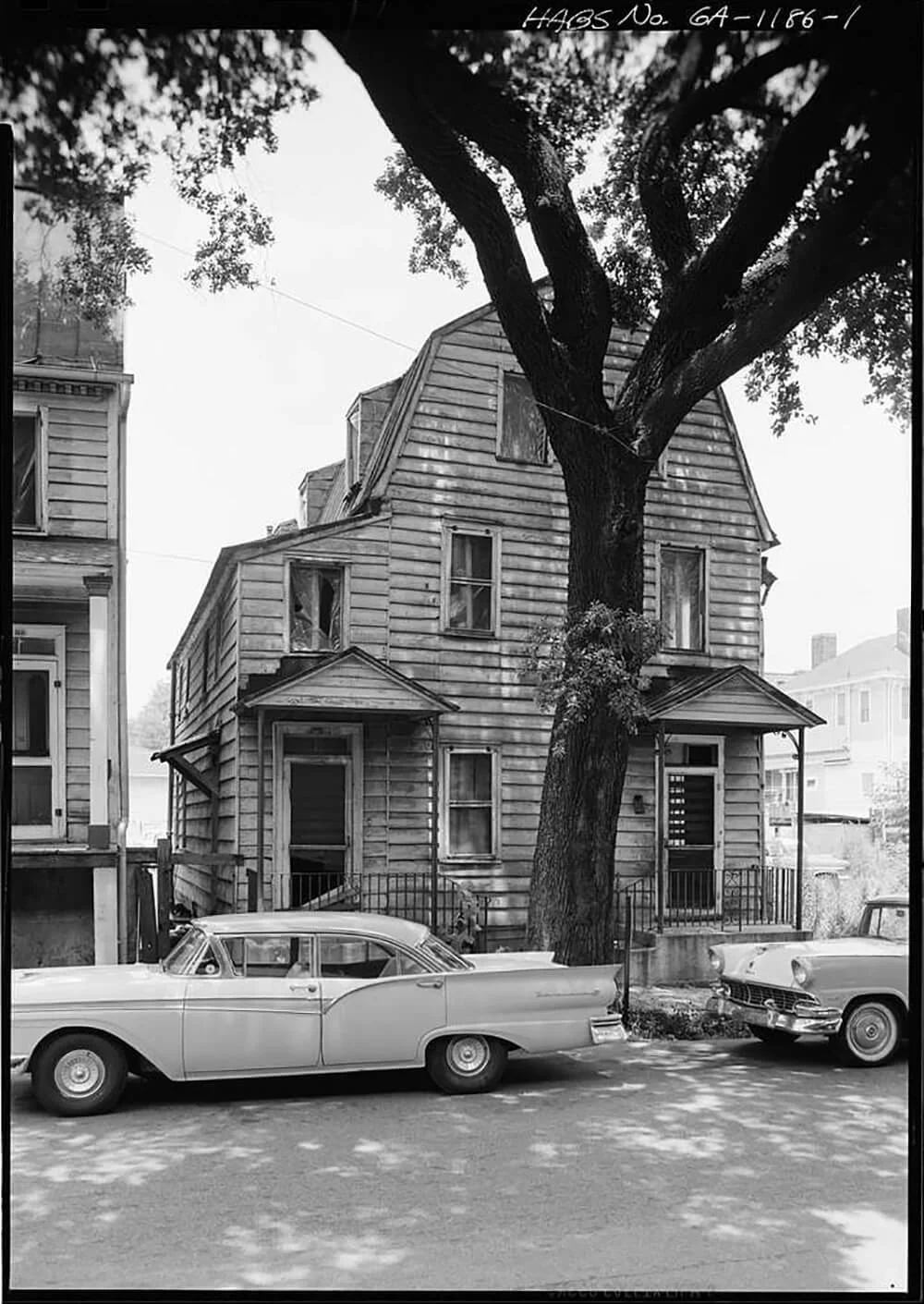 Hampton Lillibridge House, No. 2, 312 East Bryan Street (demolished), Savannah, Chatham County, GA