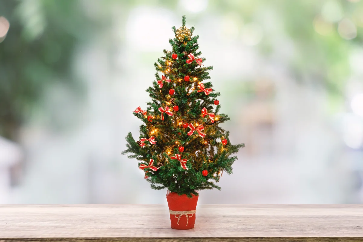 Tabletop Christmas Tree